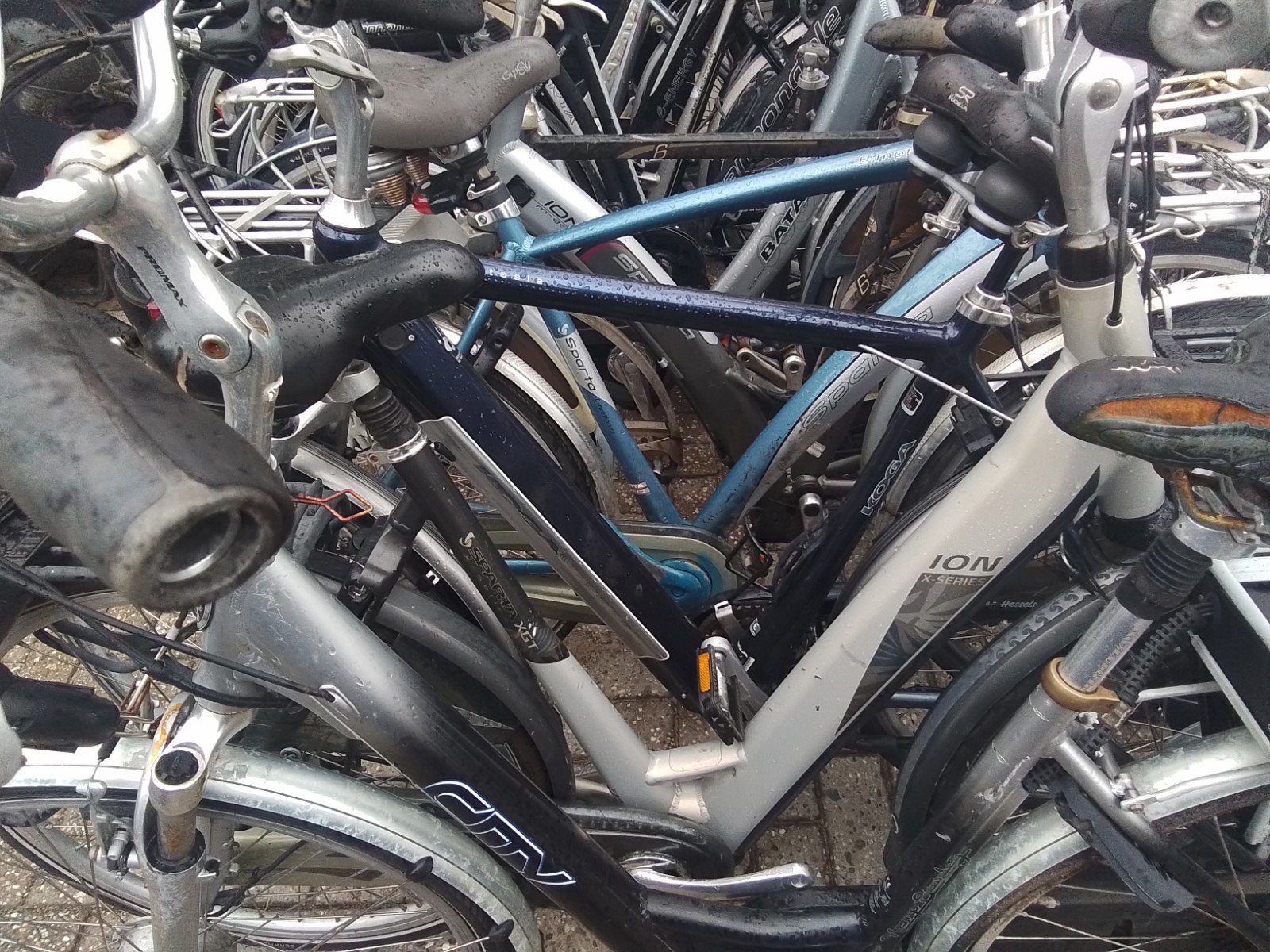 Partij loop of sloop fietsen ongeveer 87 stuks, Fietsen en Brommers, Ophalen, Gebruikt