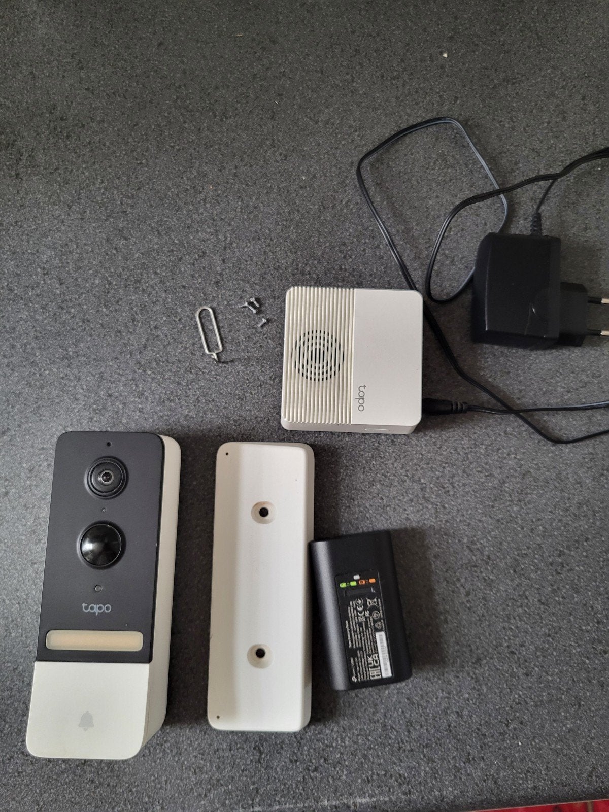 TP-Link Tapo D230S1 Slimme Video Deurbel met Batterij, Ophalen of Verzenden, Zo goed als nieuw