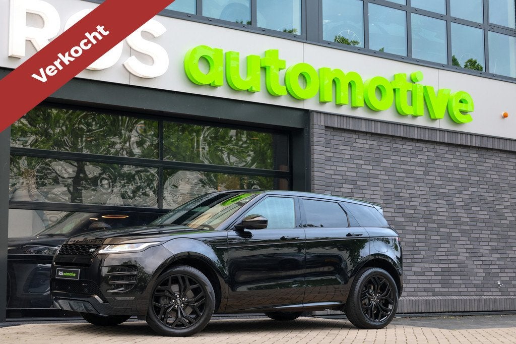 Land Rover Range Rover Evoque 1.5 P300e AWD R-Dynamic HSE |, Automaat, Zwart, 15 kWh, Zwart