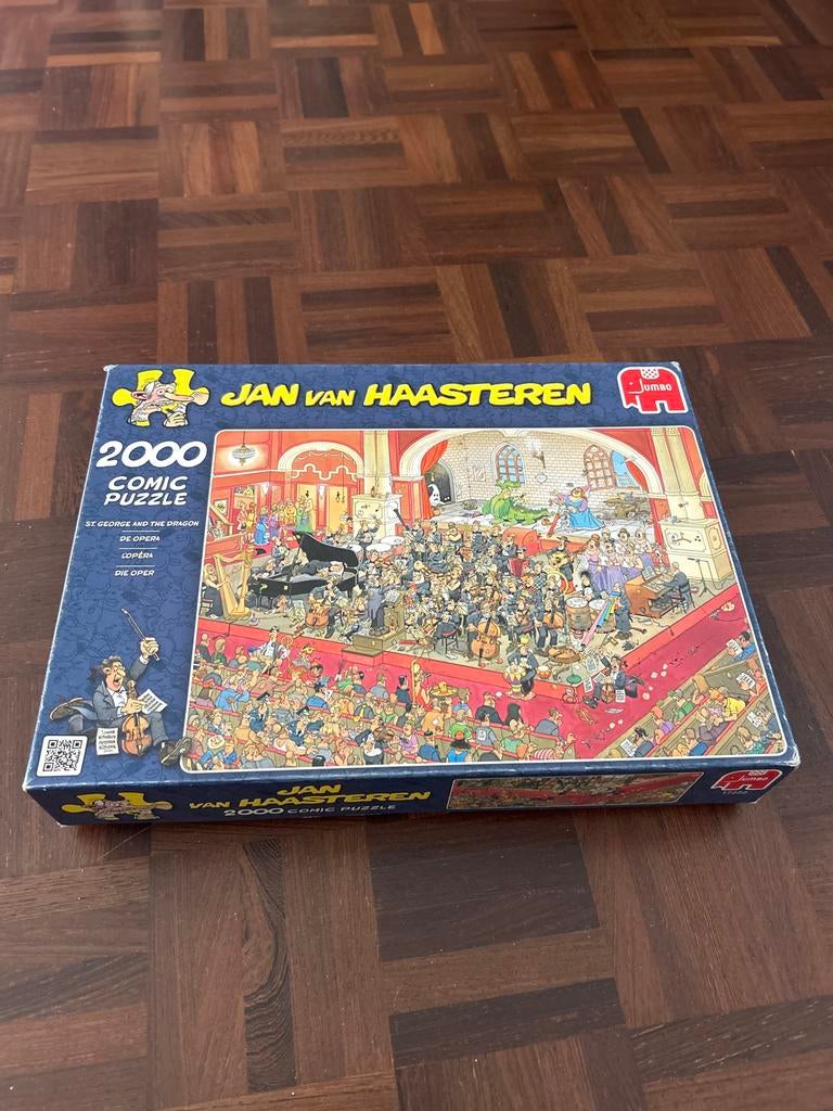 Jan van Haasteren De Opera 2000 stukjes puzzel, Ophalen, Meer dan 1500 stukjes, Gebruikt, Legpuzzel