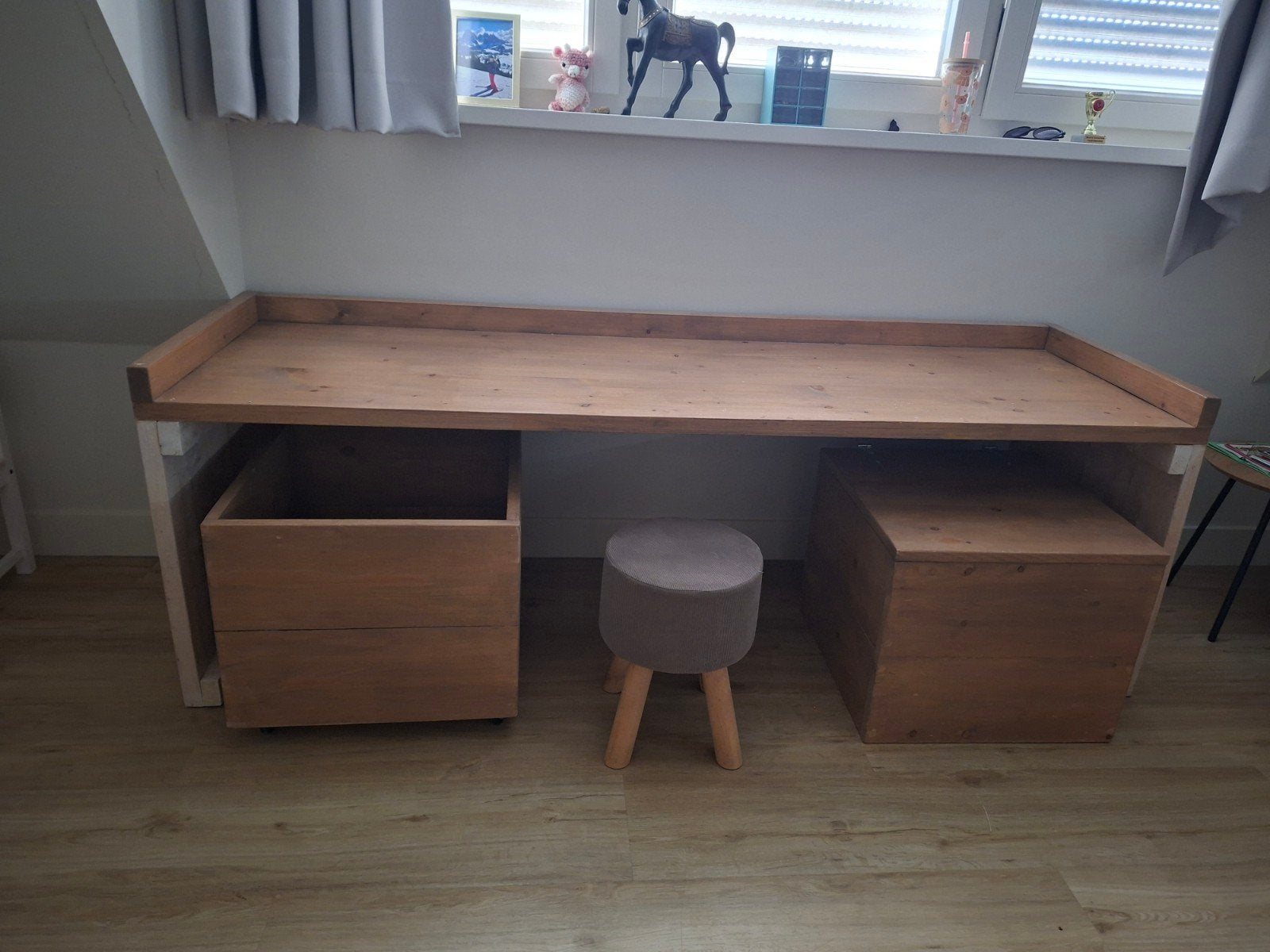 kindermeubel/ legotafel/ knutseltafel met veel opbergruimte, Huis en Inrichting, Ophalen, Gebruikt