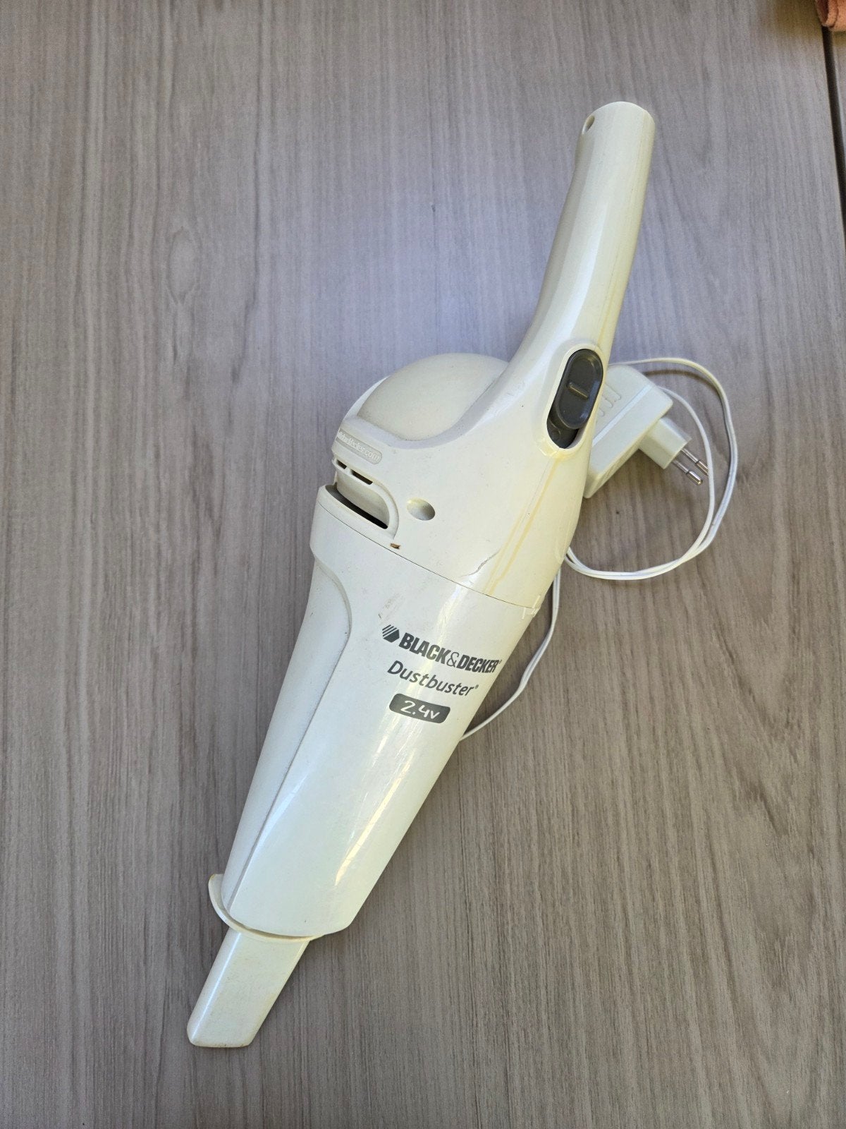 Black & Decker Dustbuster 2.4V Kruimeldief, Overige merken, Gebruikt, Kruimeldief, Draadloos