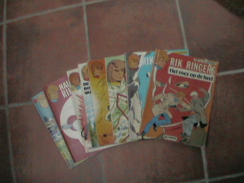 rik ringers nr 3 in een doolhof lombard uit 1978, Boeken, Stripboeken, Eén stripboek, Ophalen of Verzenden, Zo goed als nieuw