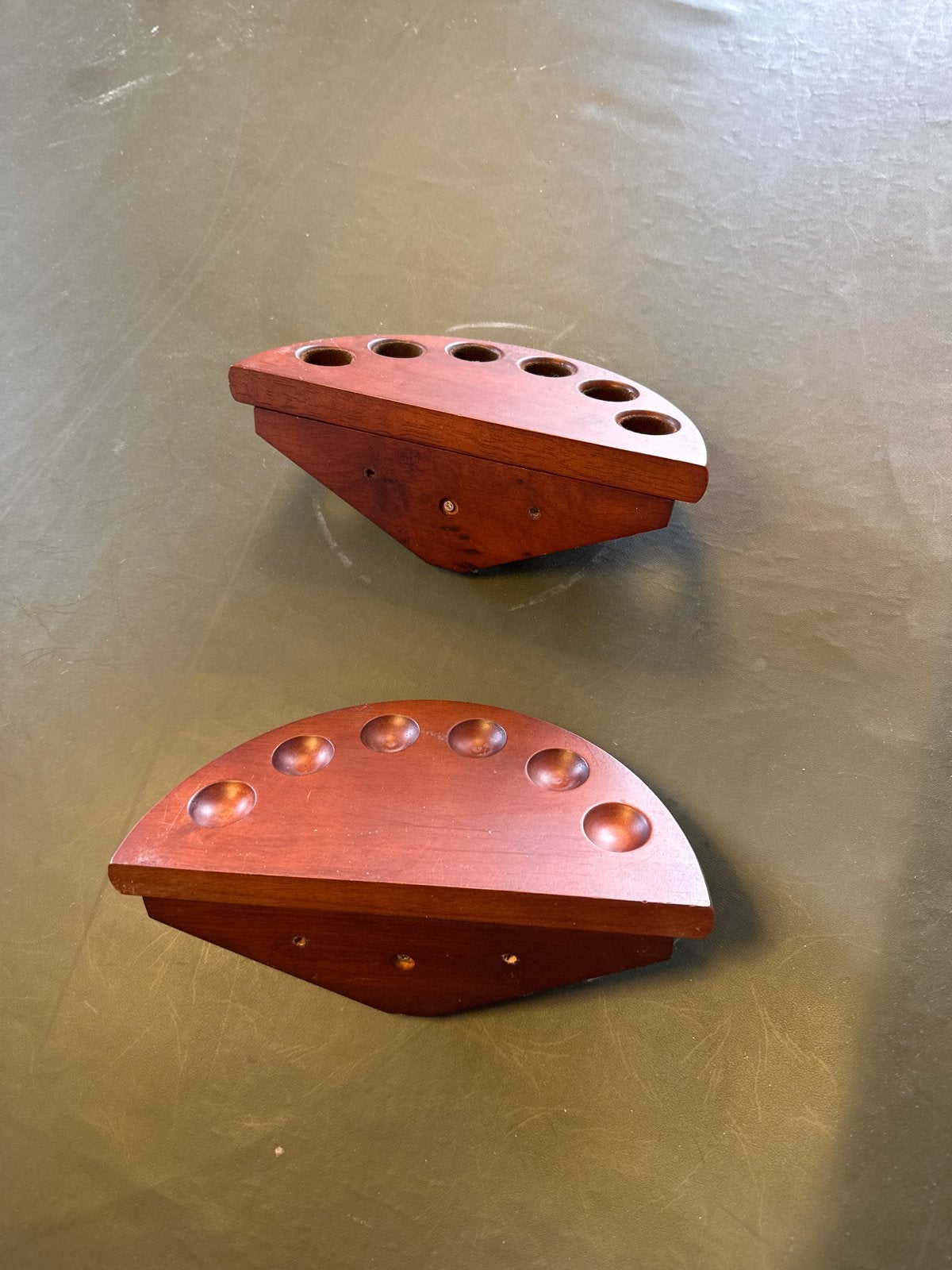 Houten keu houder voor aan de muur, Sport en Fitness, Ophalen, Gebruikt, Overige typen