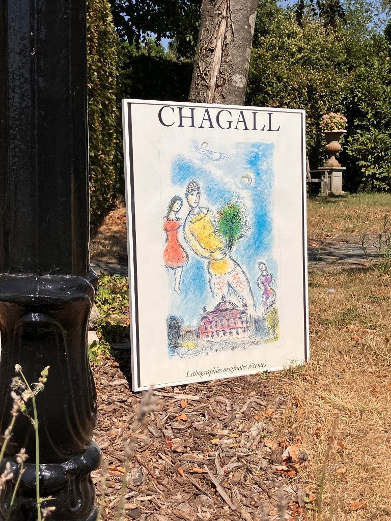 Marc. CHAGALL tentoonstellingsposter, Ophalen of Verzenden