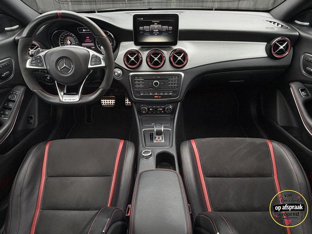 Mercedes CLA-klasse AMG 45 4MATIC| Schaalst.| Panodak| Vol, Auto's, Mercedes-Benz, Automaat, Automatische klimaatregeling, Euro 6