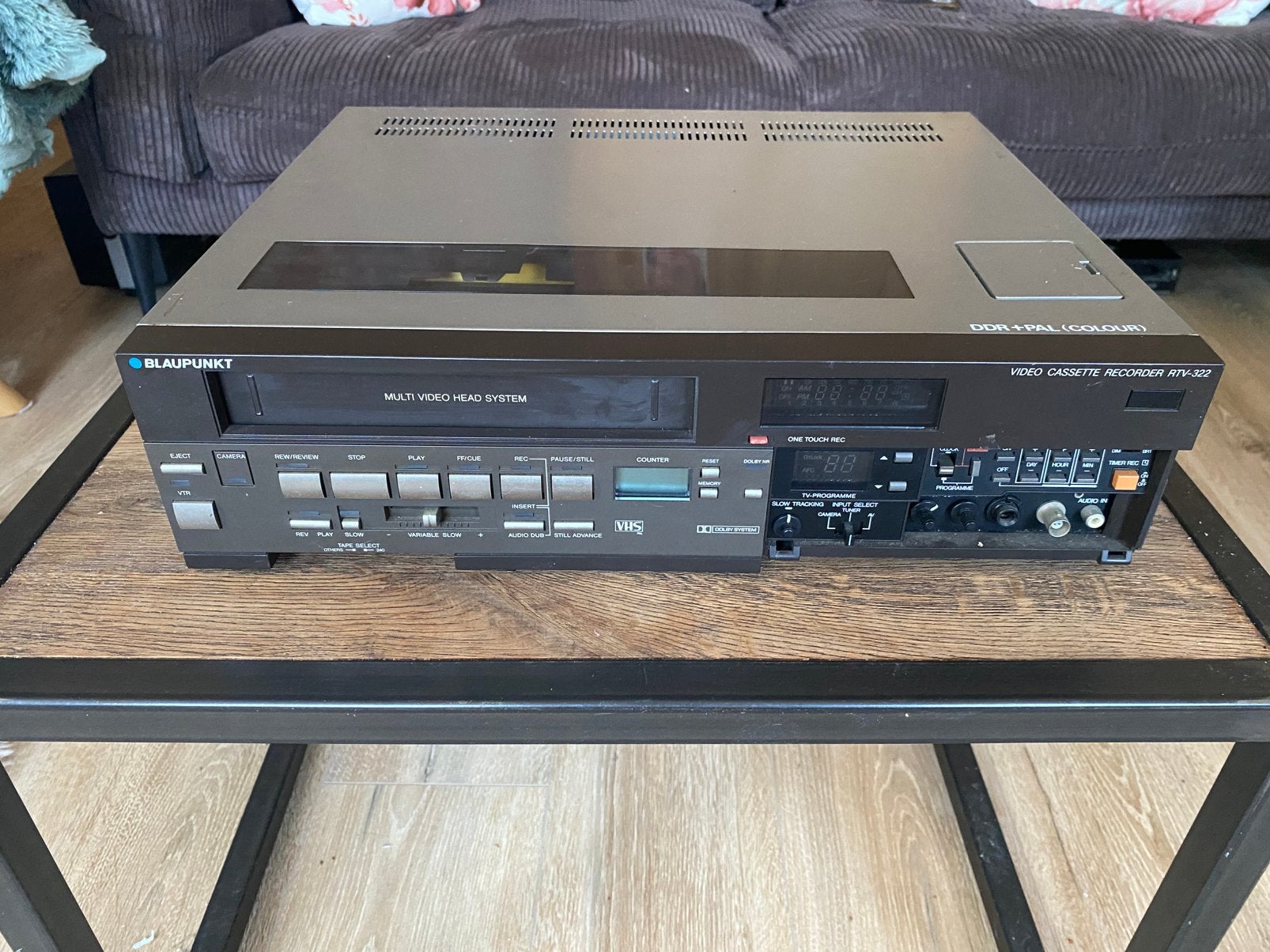 Blaupunkt vhs recorder vintage / jaren 80, Ophalen of Verzenden, Gebruikt