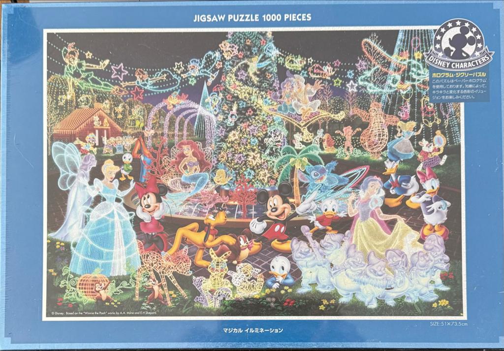 Disney Jigsaw Puzzel 1000 Stukjes Tenyo Japan nieuw, Ophalen of Verzenden, 500 t/m 1500 stukjes, Nieuw, Legpuzzel