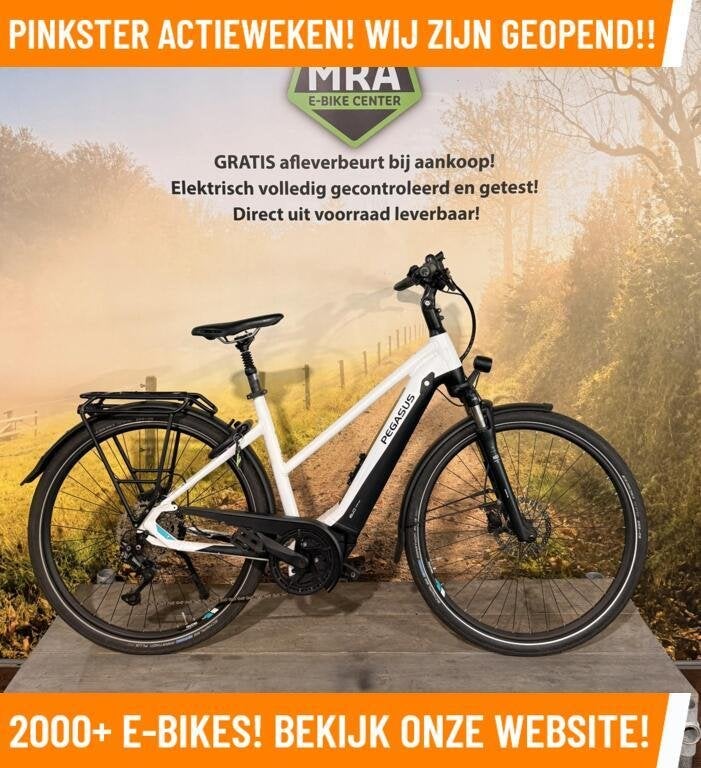 Pegasus Premio Elektrische fiets met BOSCH midden motor!, Overige merken, Zo goed als nieuw, 51 tot 55 cm, 50 km per accu of meer