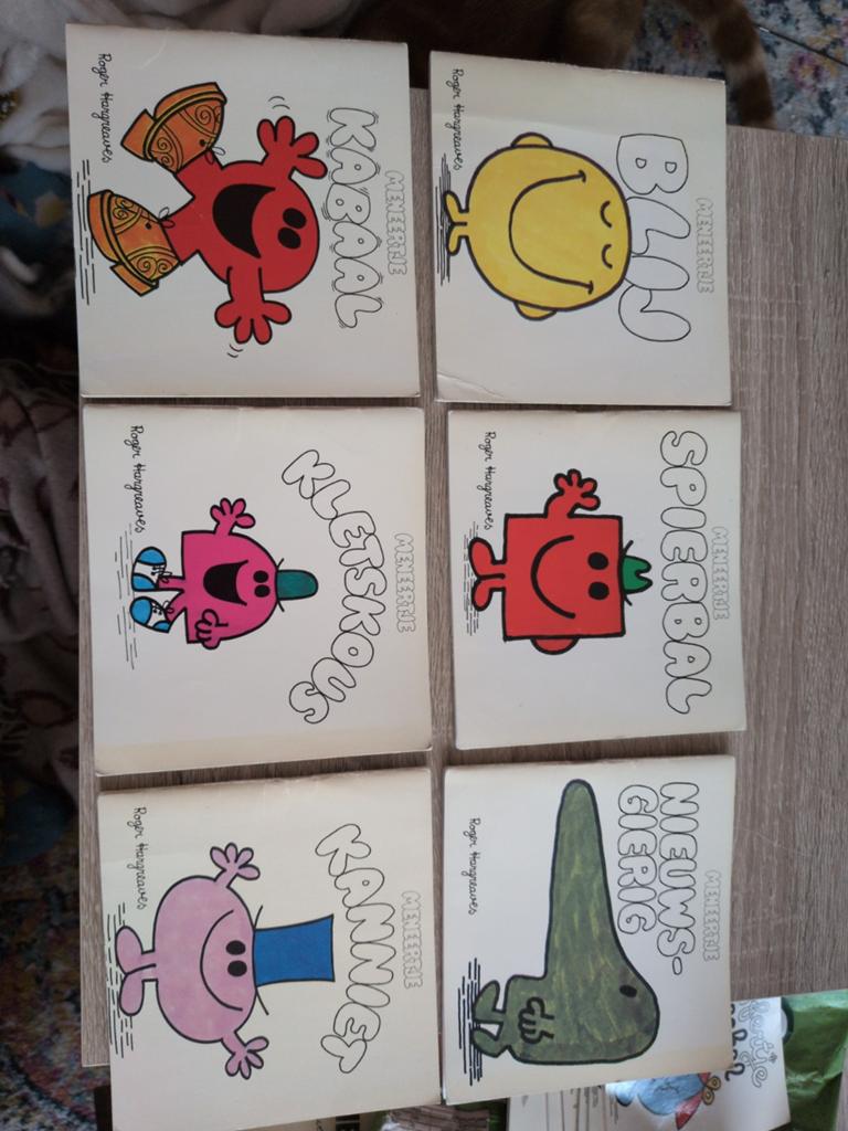 Meneertje en Mevrouwtje Boekjes - Roger Hargreaves, Ophalen of Verzenden, Gelezen, Roger Hargreaves, Fictie algemeen
