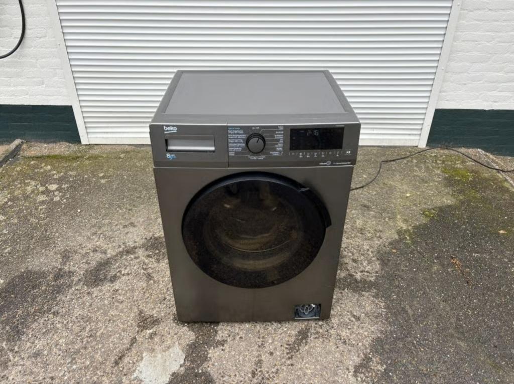 Beko was-droogcombinatie 8kg, Witgoed en Apparatuur, 6 tot 8 kg, Gebruikt, Minder dan 85 cm, Euromaxx