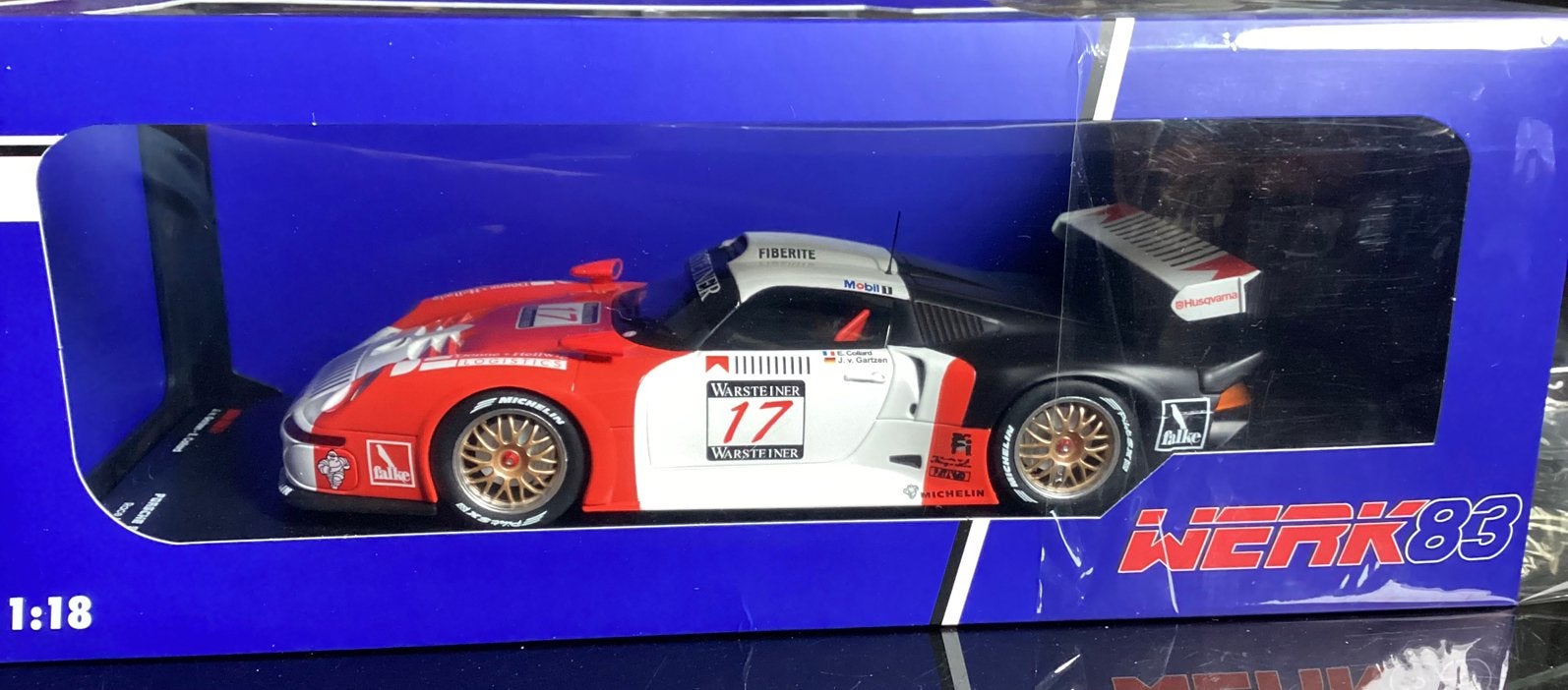 Porsche 911 GT1 Nurburgring 1997, Ophalen of Verzenden, Zo goed als nieuw, Auto, Overige merken
