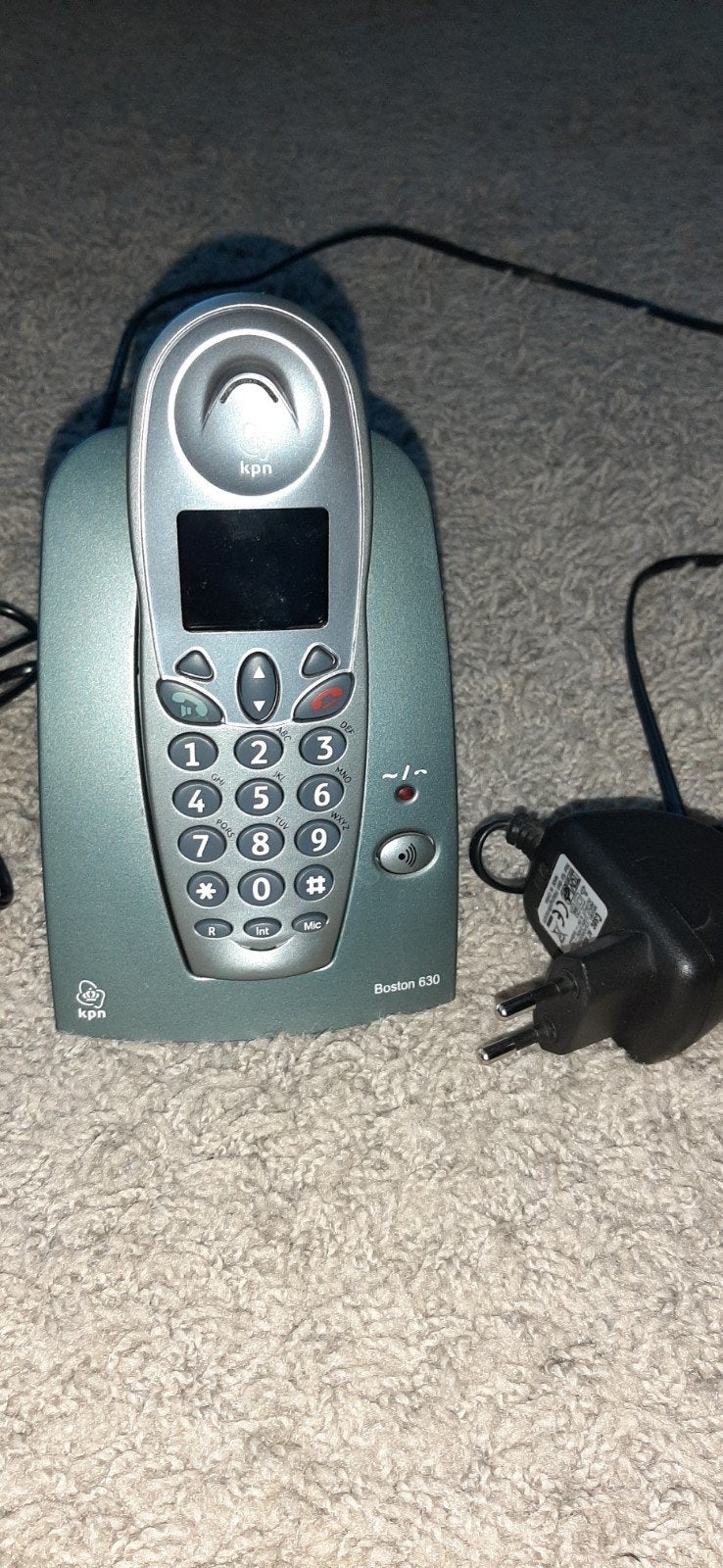 KPN Boston 630 Draadloze Telefoon met Basisstation, Telecommunicatie, Vaste telefoons | Handsets en Draadloos, Gebruikt, 1 handset