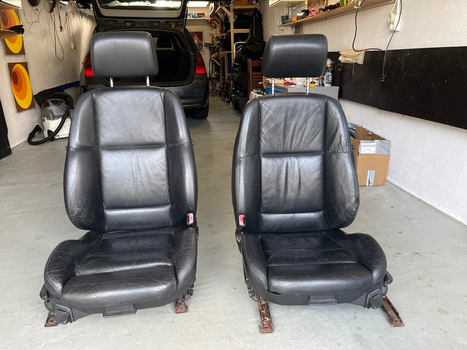 Bmw e36 Sportstoelen coupe/cabrio, Auto-onderdelen, Interieur en Bekleding, Ophalen, Gebruikt, BMW
