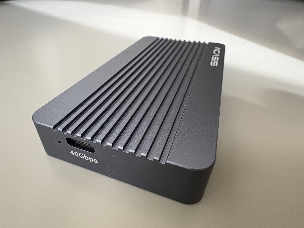 Acasis TBU405M1 | Thunderbolt 4 Enclosure | 40Gbps | USB 4/3, Computers en Software, Harde schijven, Zo goed als nieuw, Desktop