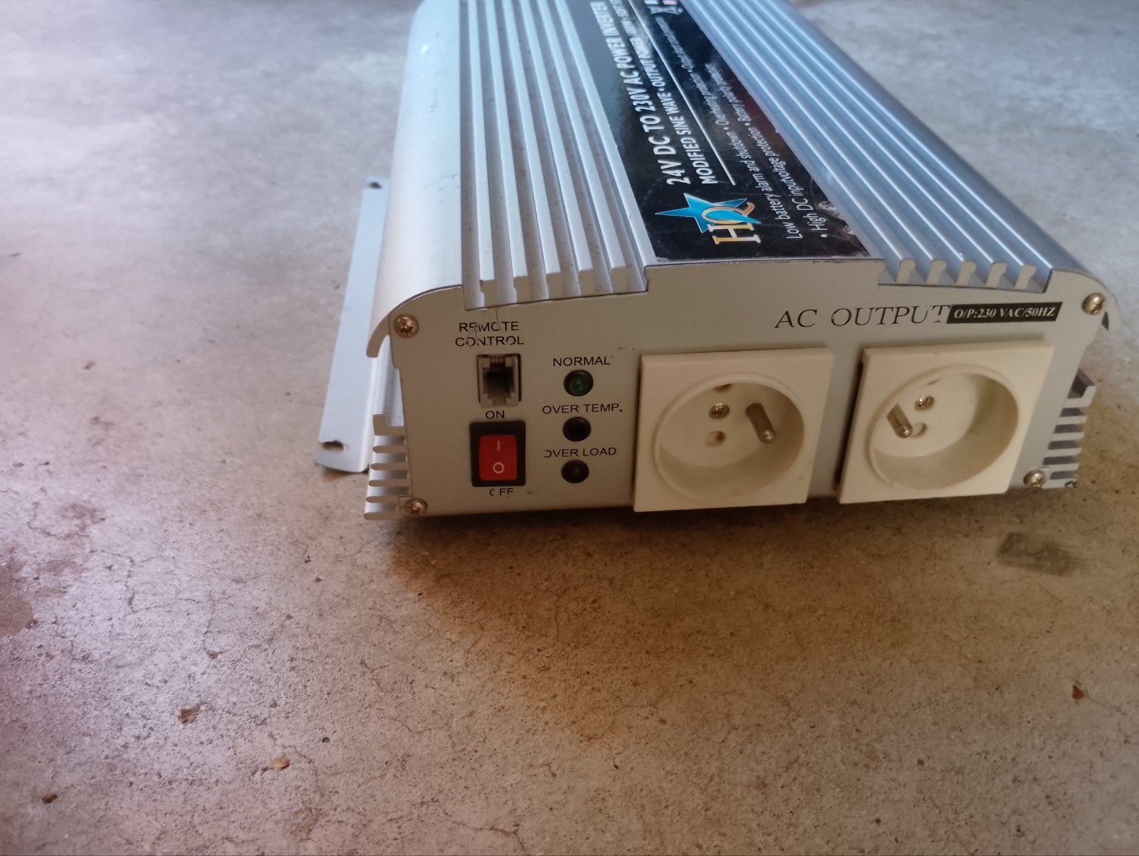 HQ 24V DC naar 230V AC Omvormer 1000W, Ophalen of Verzenden