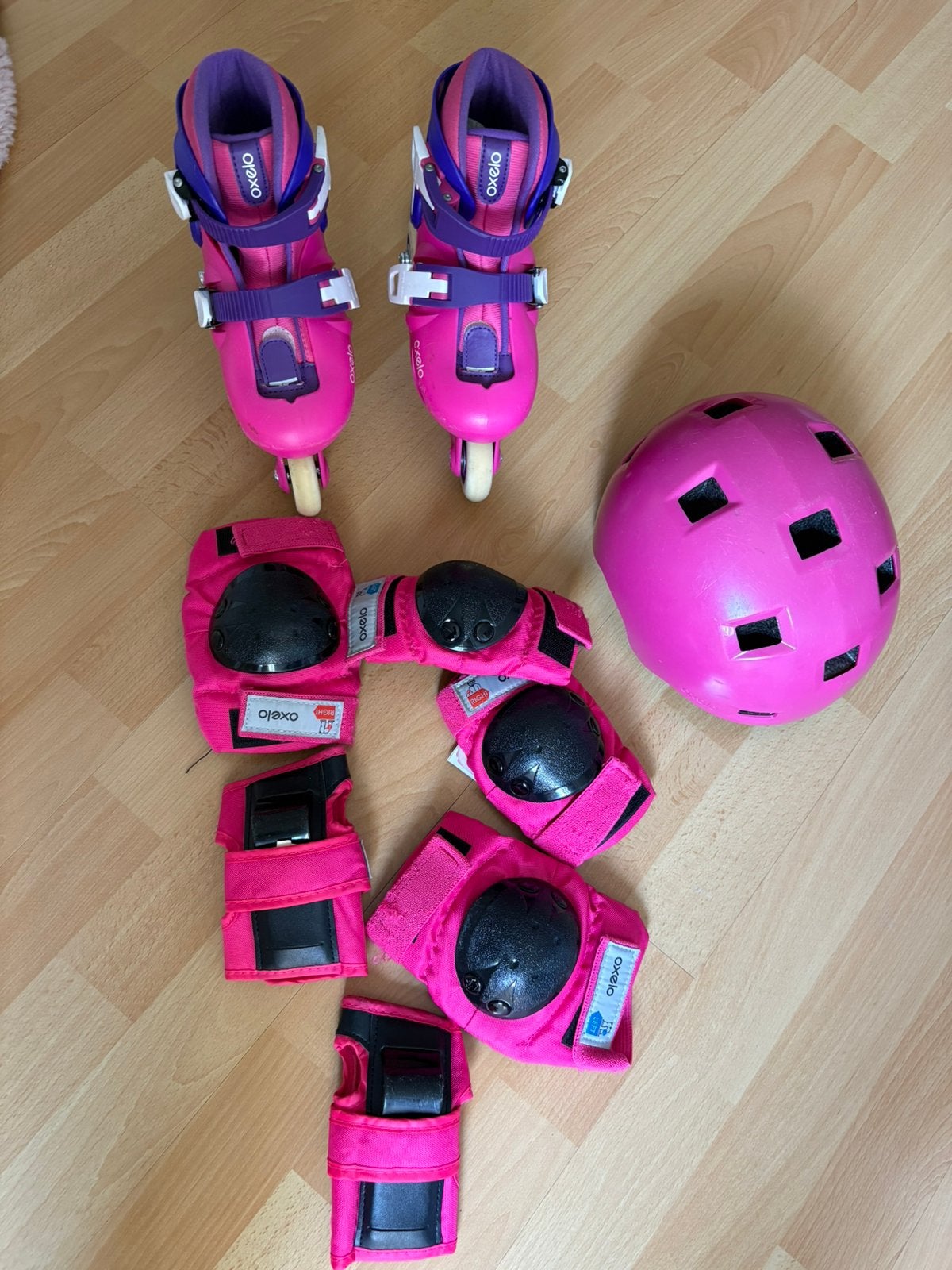 Oxelo kinderskates maat 26-28, Kinderen en Baby's, Speelgoed | Buiten | Rolschaatsen, Ophalen, Zo goed als nieuw