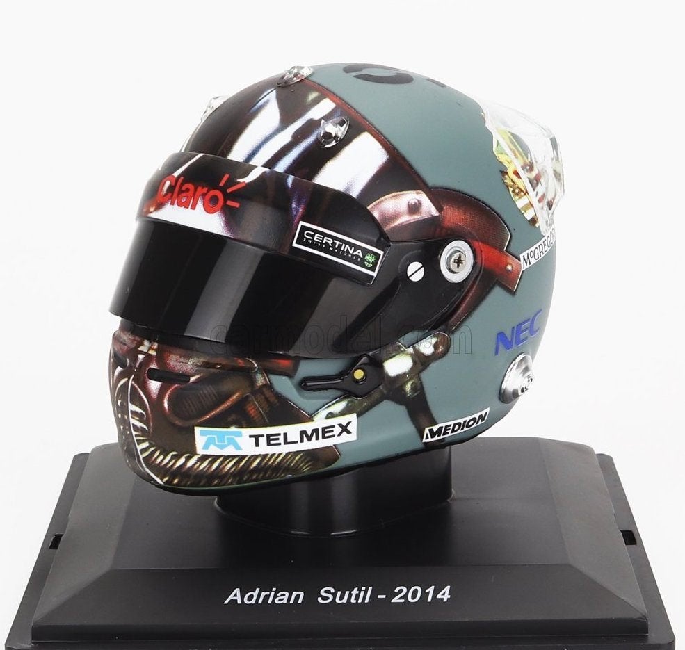 69846: Helm - F1 - Adrian Sutil - Sauber - 2014 - Spark 1:5, Werkstraße 1, 90765 Fürth, Germany, Overige typen, Nieuw, Spark Germany
