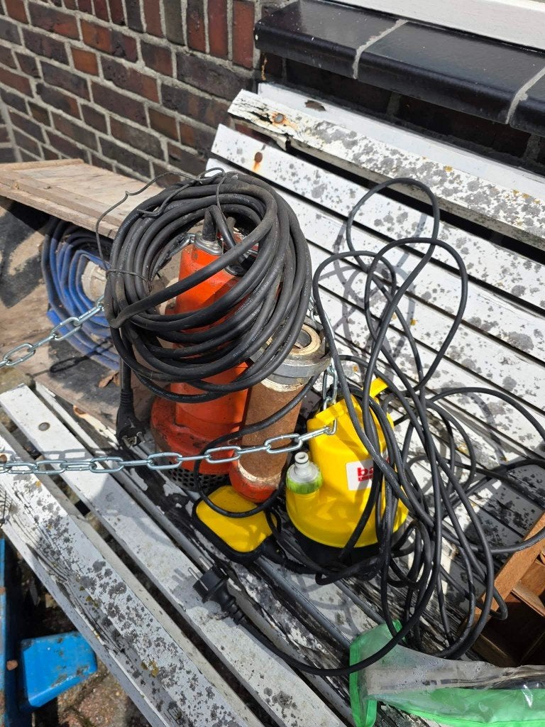 waterpomp, Ophalen, Gebruikt