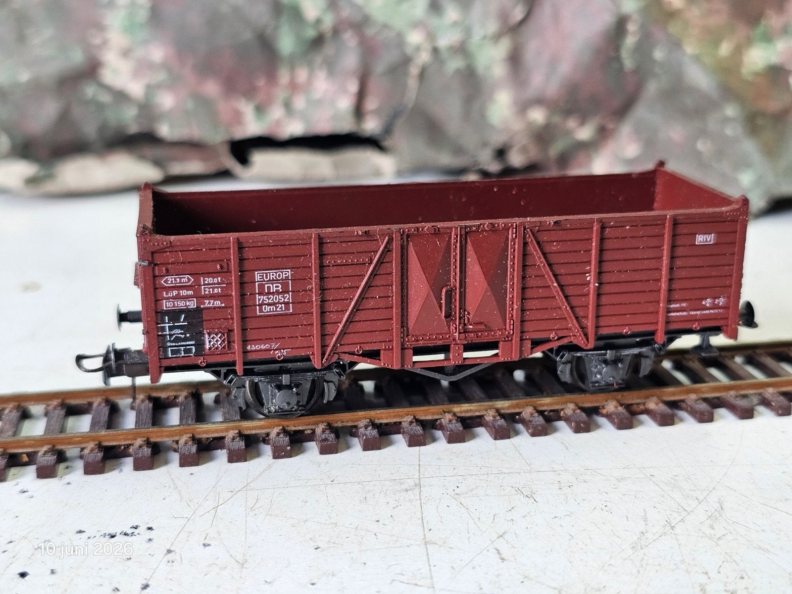 Modeltrein Ho roco kolenwagen db, Ophalen of Verzenden, Gelijkstroom, Wagon, Roco