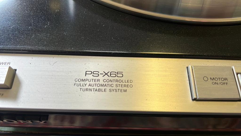 Sony PS-X65, Ophalen, Automatisch, Zo goed als nieuw, Sony