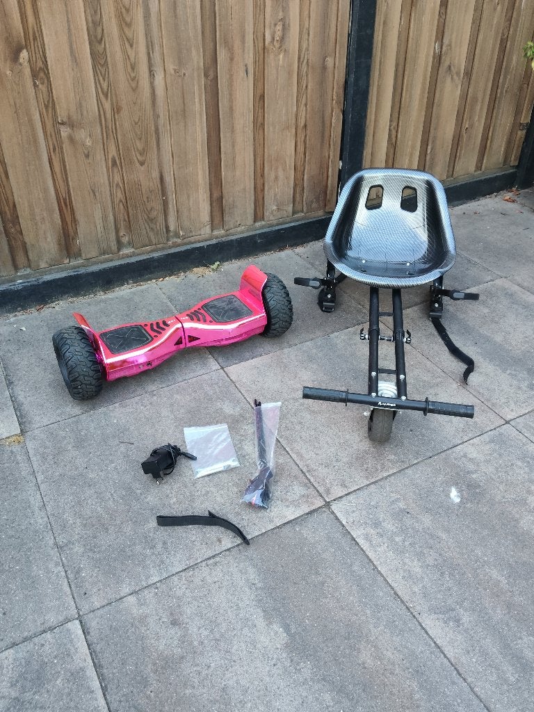Hoverboard met zitje, Ophalen of Verzenden, Zo goed als nieuw