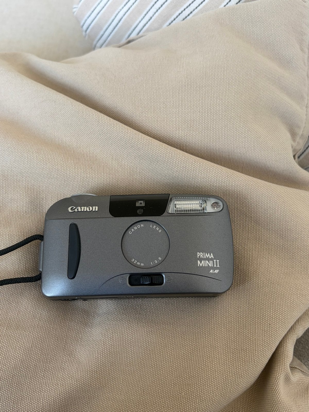 Canon Prima Mini II / Sure Shot Sleek/ Point and shoot, Audio, Tv en Foto, Ophalen of Verzenden, Gebruikt, Compact, Canon
