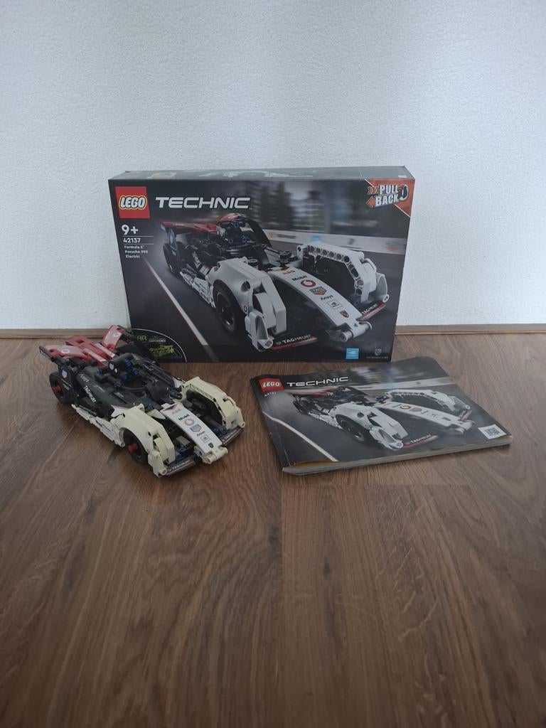 LEGO Technic Formule E Porsche 99X Electric (42137), Compleet, Lego, Ophalen of Verzenden, Zo goed als nieuw
