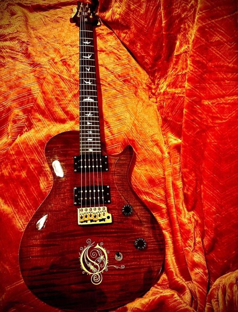 PRS SE Mikael Akerfeldt, inclusief PRS Gigbag, Ophalen of Verzenden, Zo goed als nieuw, Solid body, Paul Reed Smith