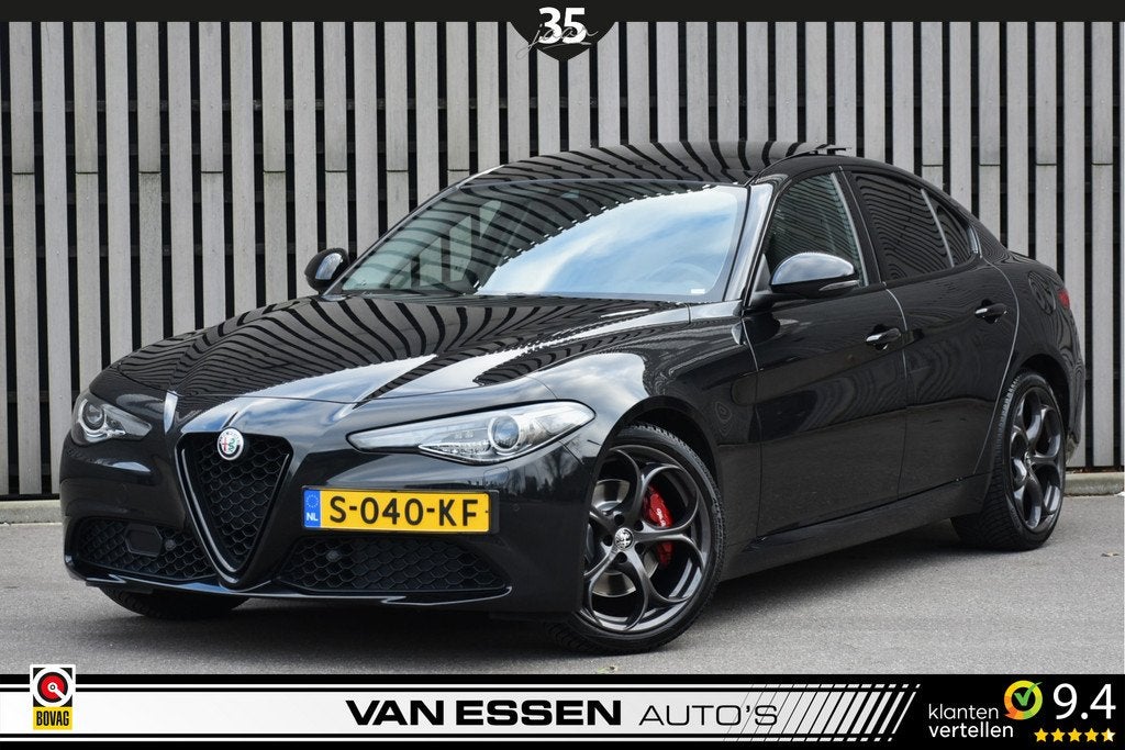 Alfa Romeo Giulia 2.2 Automaat Pano Camera Trekhaak Stoel/St, Auto's, Alfa Romeo, Bedrijf, Te koop, Giulia, ABS, Achteruitrijcamera