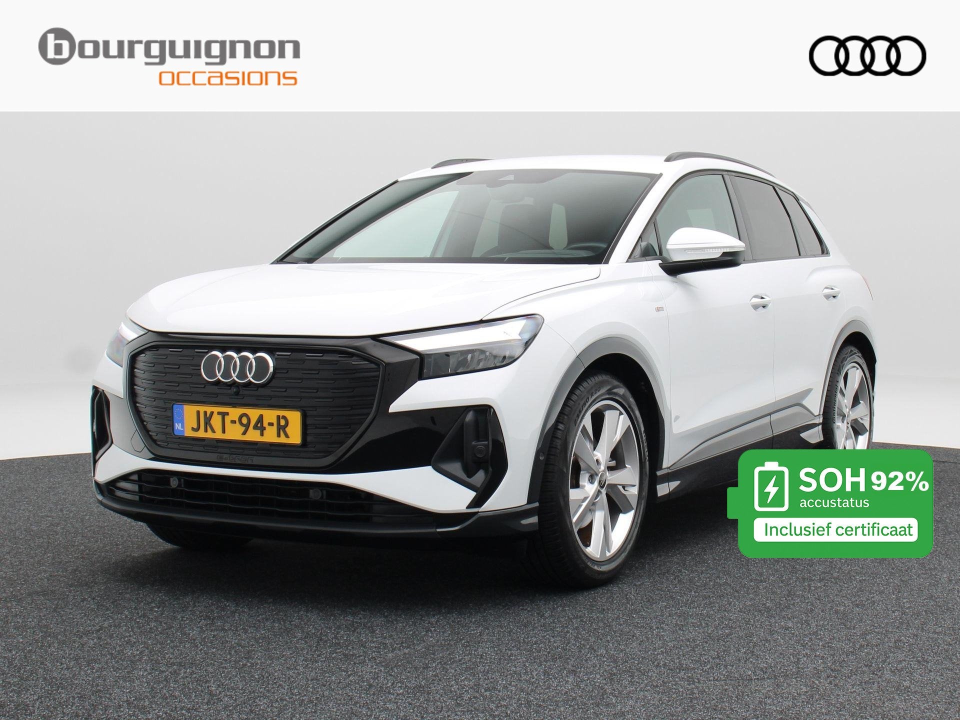 Audi Q4 e-tron 35 S-Line 55 kWh 170 Pk | Head Up | Stoelverw, Automaat, Dealer onderhouden, Gebruikt, Automatische klimaatregeling