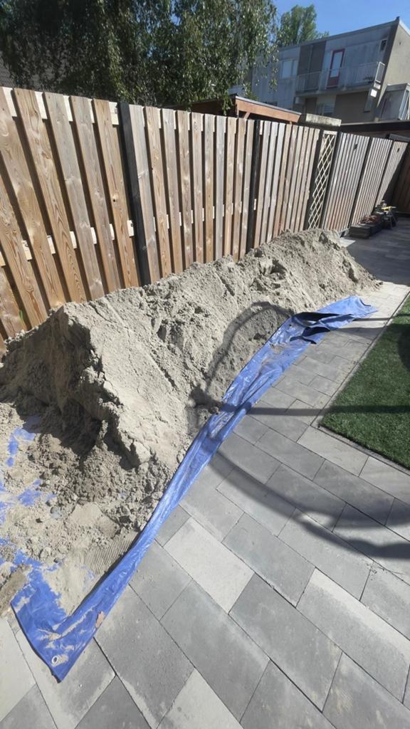 3 kuub zand - Ideaal voor diverse projecten, Ophalen, Nieuw, Ophoogzand