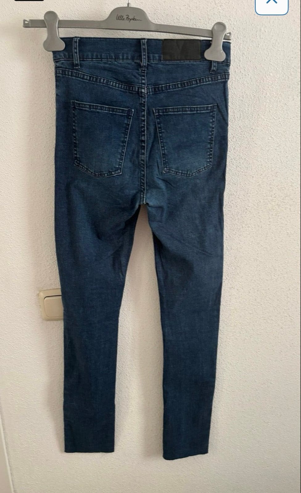 Cheap Monday jeans W27/L34, Ophalen of Verzenden, Zo goed als nieuw, Blauw, W27 (confectie 34) of kleiner