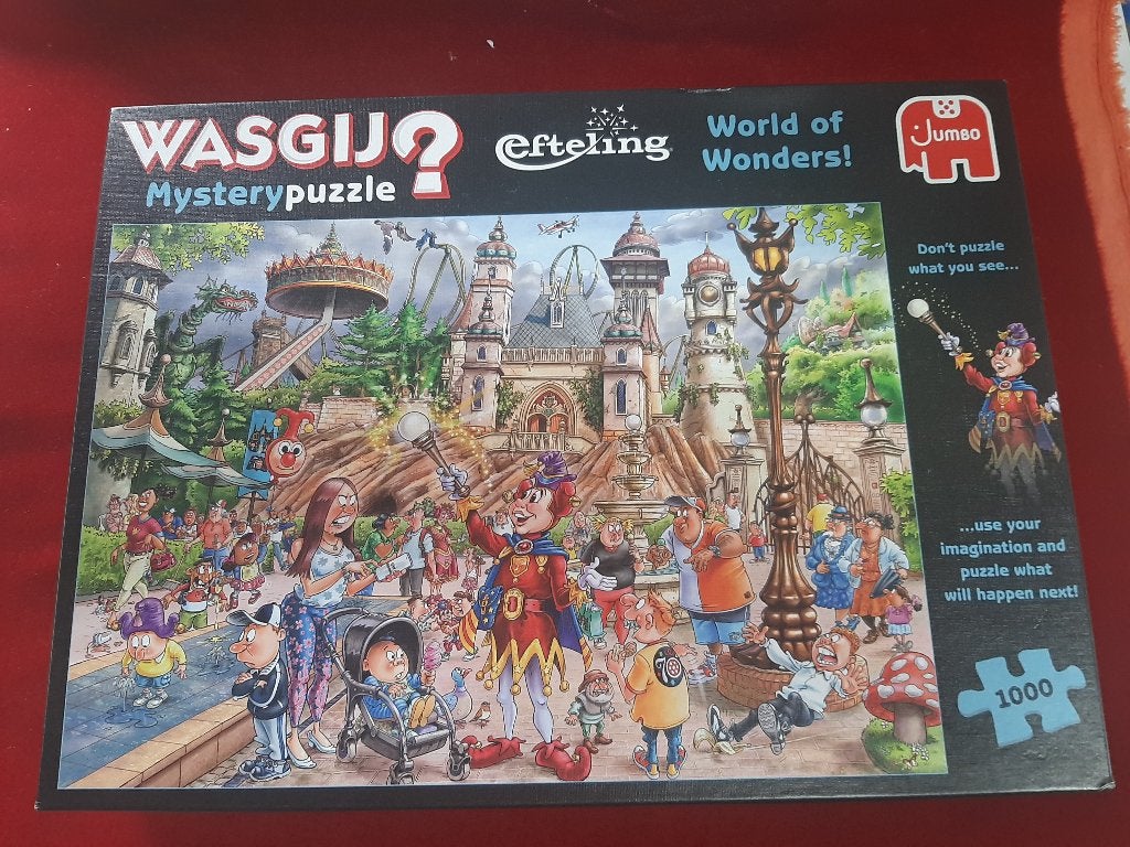 Wasgij puzzel, Verzenden, 500 t/m 1500 stukjes, Zo goed als nieuw, Legpuzzel