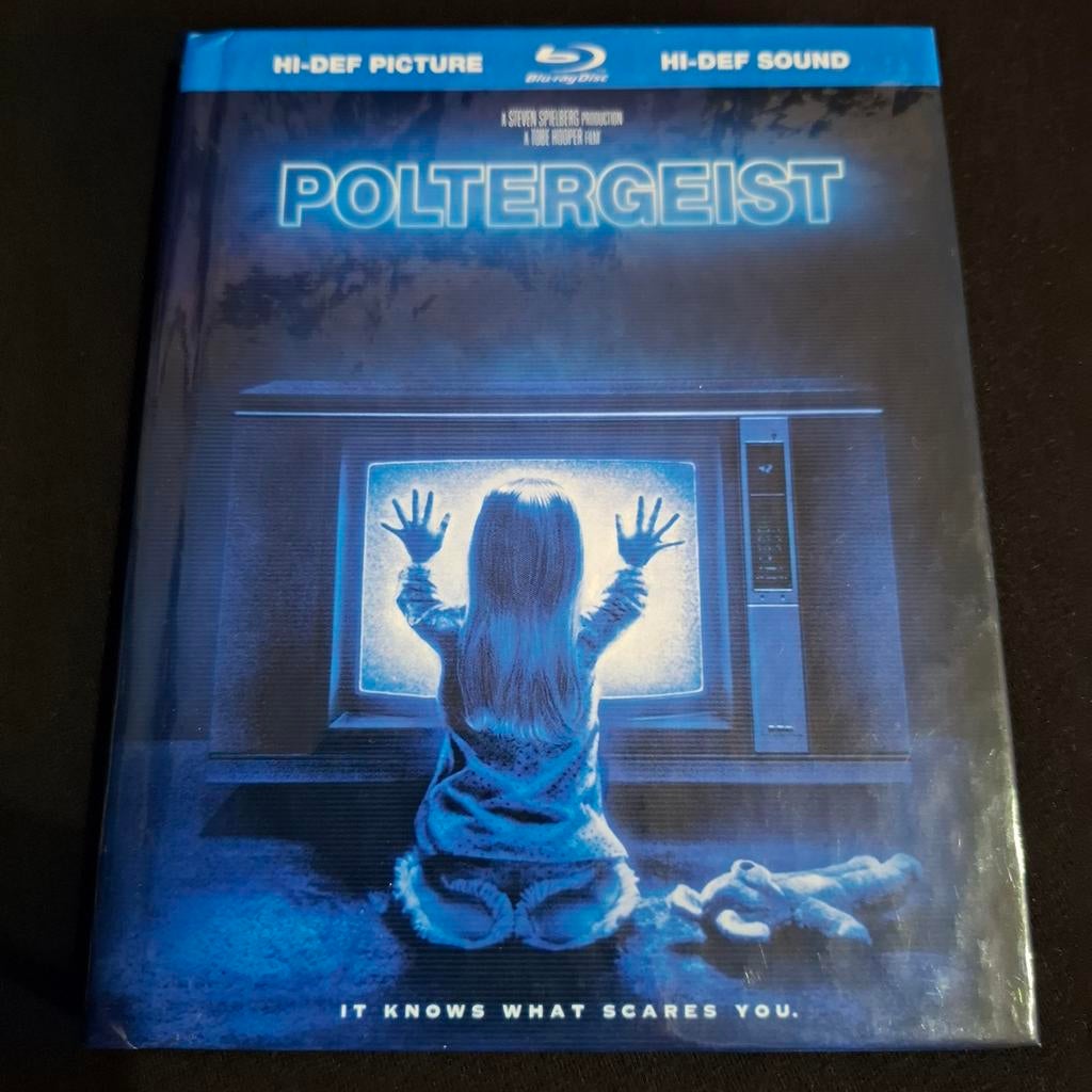 Poltergeist (1982) Digibook Blu-ray, Cd's en Dvd's, Ophalen of Verzenden, Zo goed als nieuw, Horror