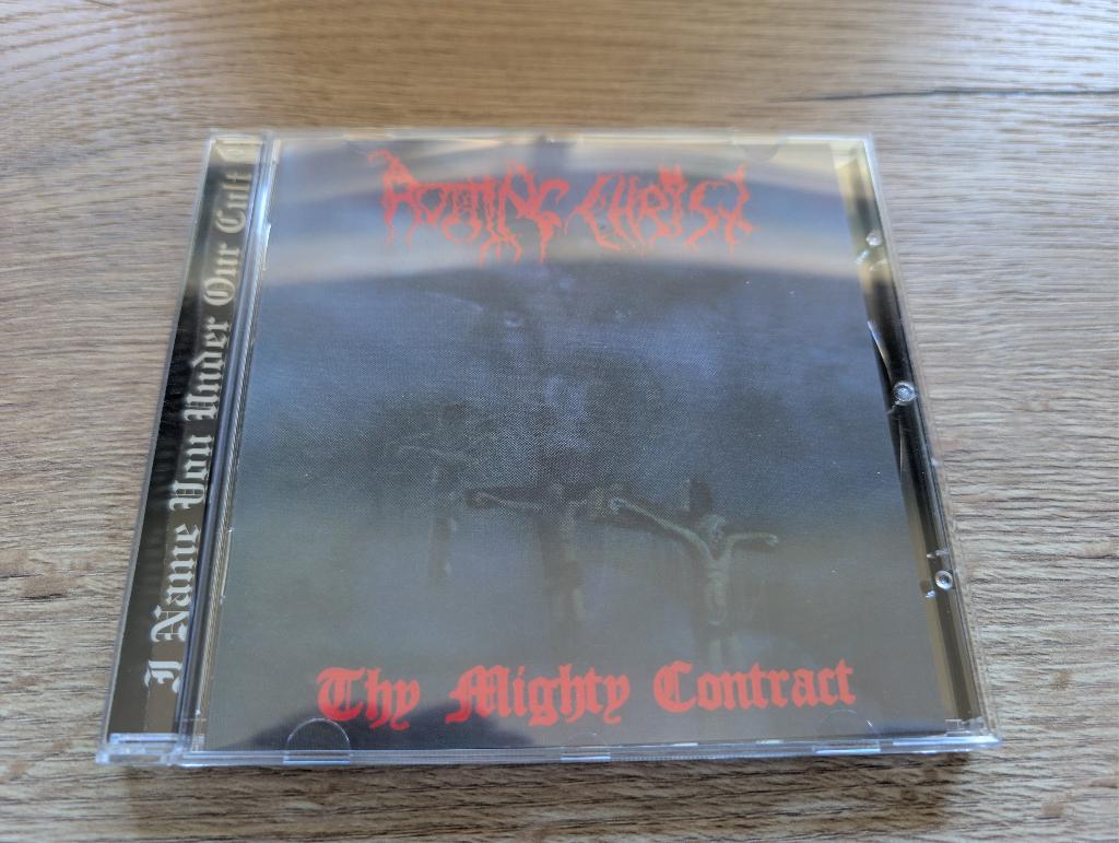 Rotting Christ – Thy Mighty Contract CD (Black Metal), Ophalen of Verzenden, Zo goed als nieuw