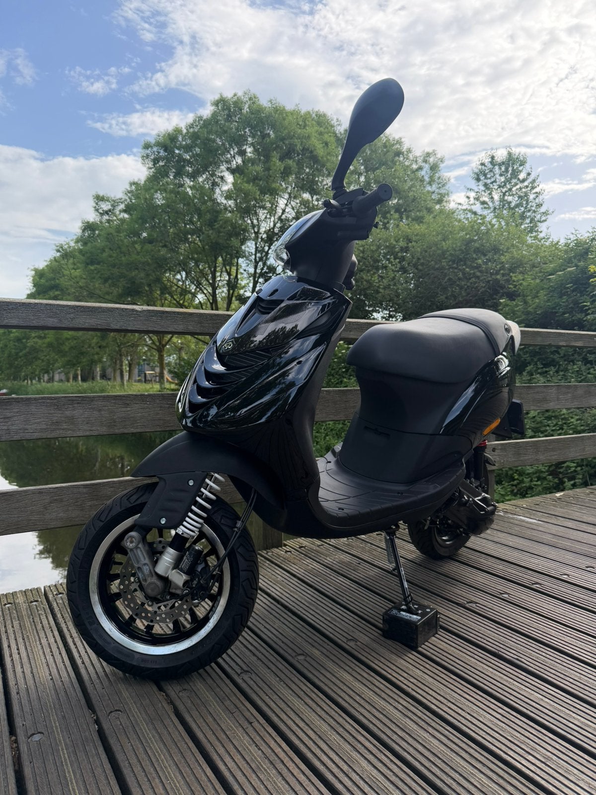 Zip A1 160cc 55slag BGM krukas, Fietsen en Brommers, Scooters | Piaggio, Ophalen, Zo goed als nieuw, Benzine, Zip