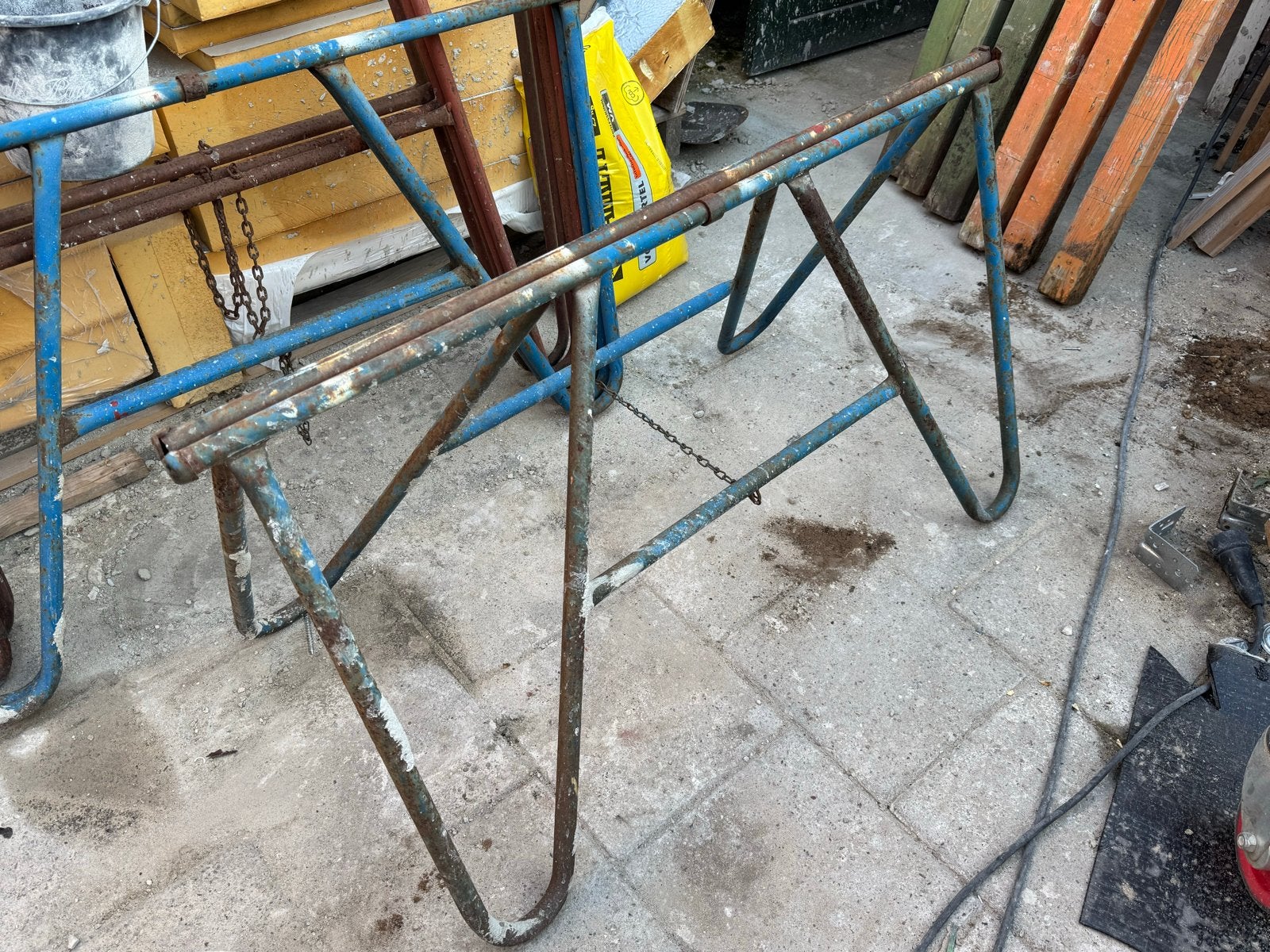 Gebruikte Metselschragen - Set van 2 (1.10m breed, 60cm hoog, Ophalen, Gebruikt, Overige typen, Minder dan 2 meter