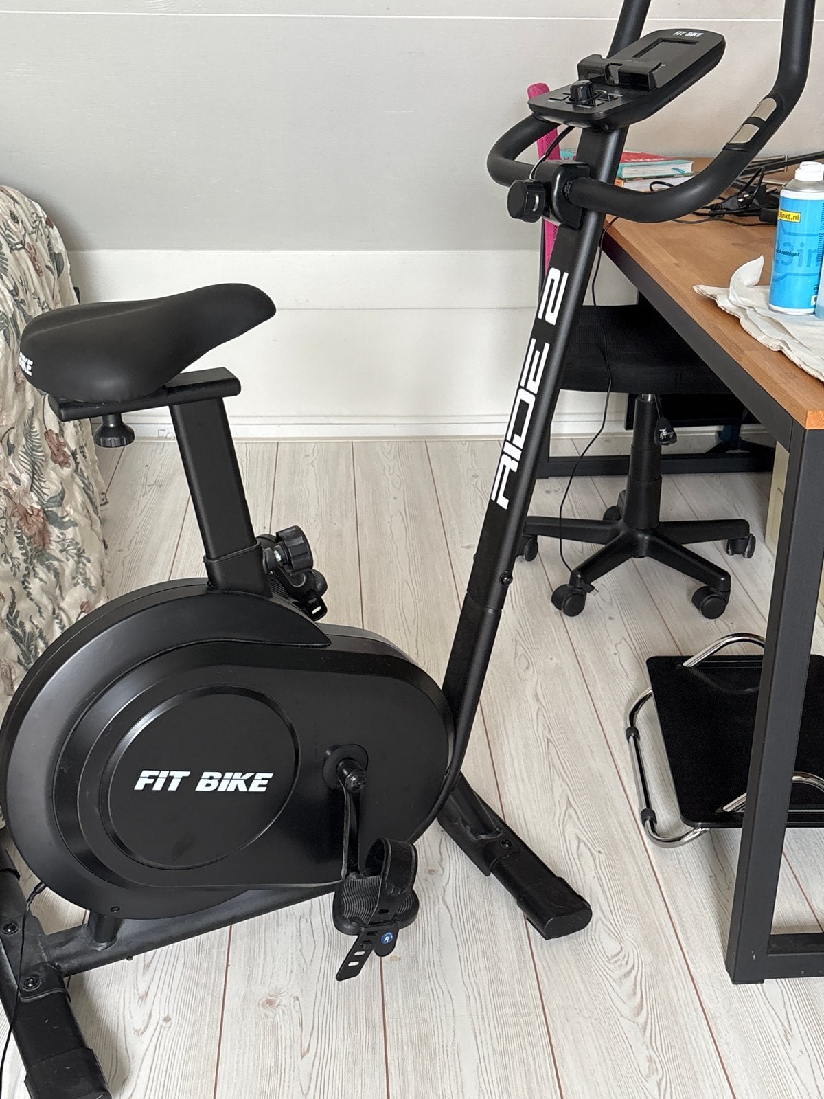 Fit Bike Ride 2 Hometrainer - Zo goed als nieuw, Ophalen, Zo goed als nieuw, Metaal, Benen