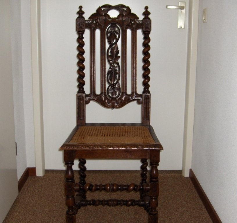 6 Jachtstoelen, Antiek en Kunst, Antiek | Meubels | Stoelen en Banken, Ophalen