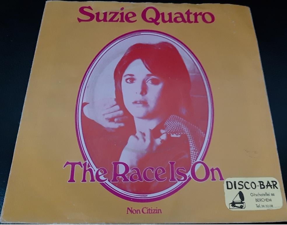 Suzie Quatro ‎– The Race Is On, Gebruikt, Verzenden, 7 inch, Single