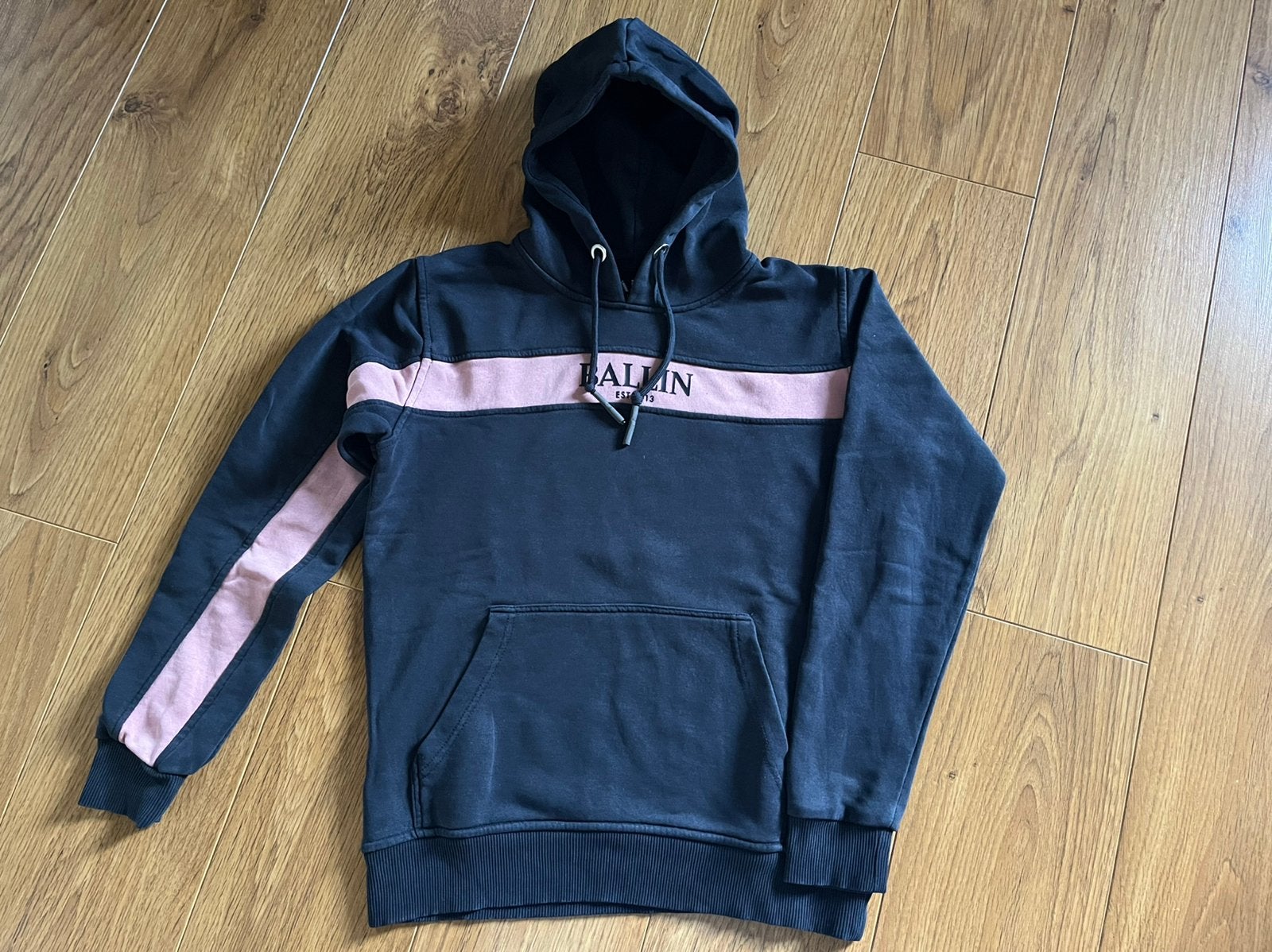Hoody / sweater Ballin maat M, Ophalen of Verzenden, Gedragen, Maat 48/50 (M), Blauw