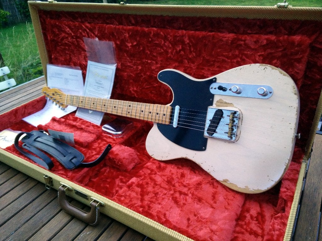 Fender Custom Shop '51 Nocaster Heavy Relic, Muziek en Instrumenten, Snaarinstrumenten | Gitaren | Elektrisch, Ophalen, Zo goed als nieuw