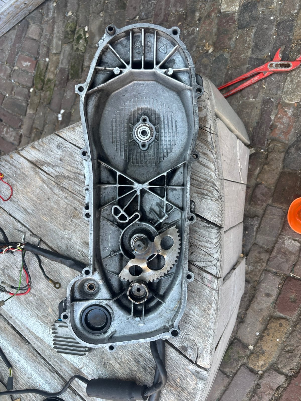 Piaggio Zip Type 3 Carterkap, Ophalen of Verzenden, Gebruikt, Blok