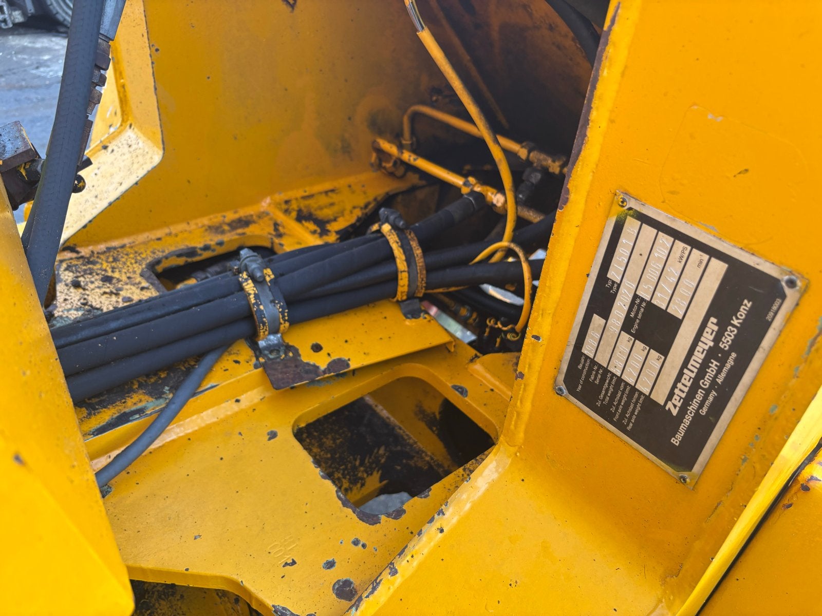 Foto 6 van Zettelmeyer Z501 B Wiellader - Werkt naar behoren