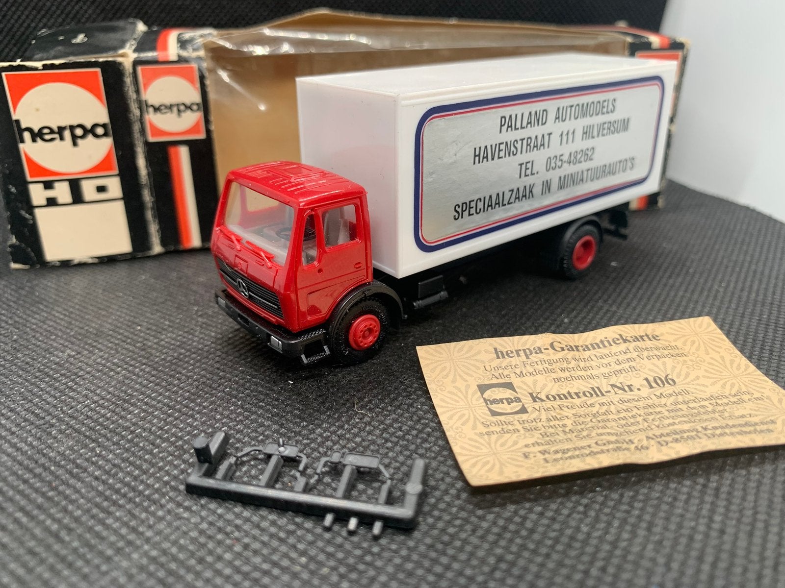 Herpa Mercedes Bakwagen 1:87 OVP, Verzenden, Zo goed als nieuw, Bus of Vrachtwagen, Herpa