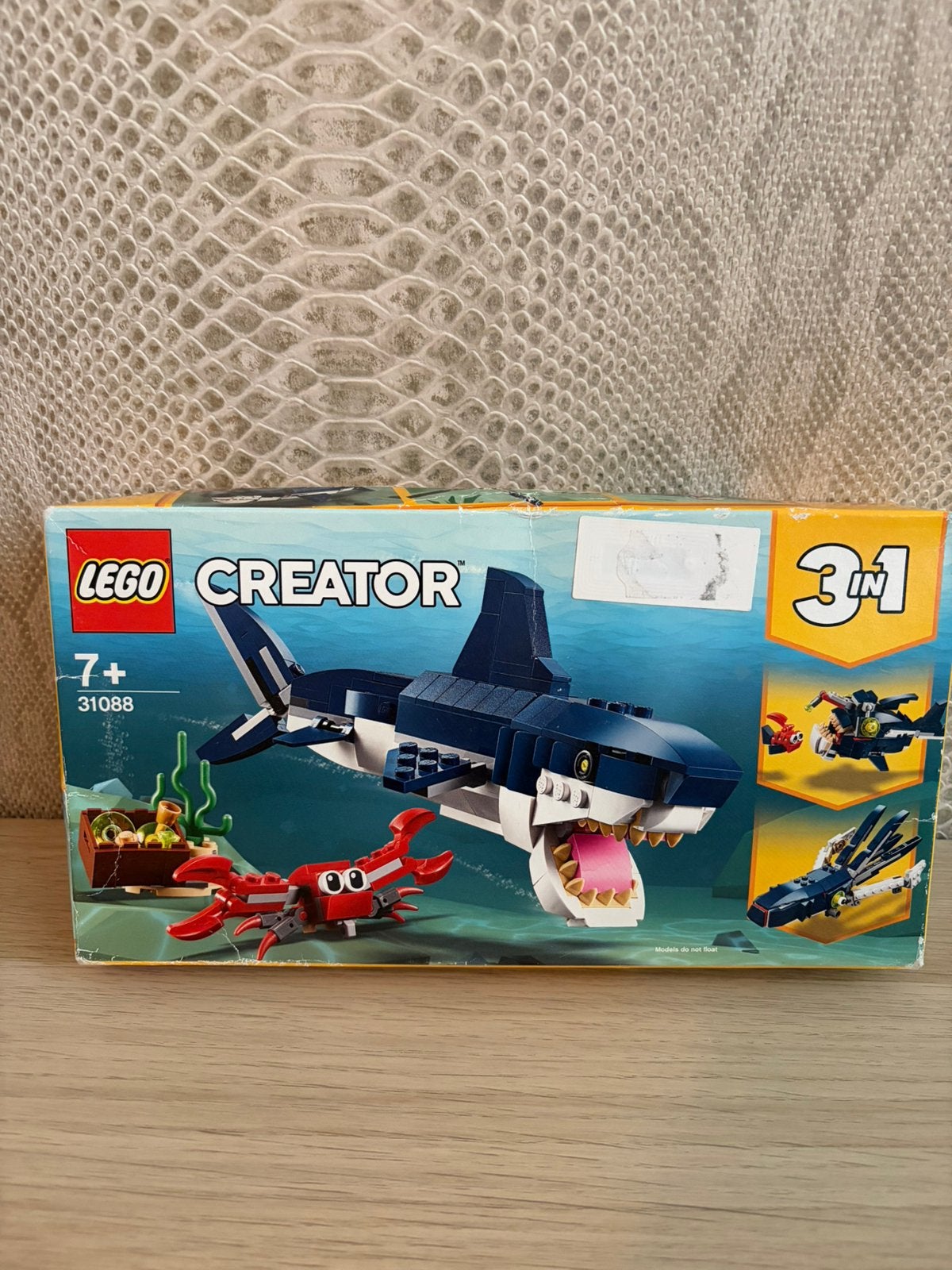 Lego creator walvis 31088, Lego, Nieuw, Ophalen of Verzenden, Compleet