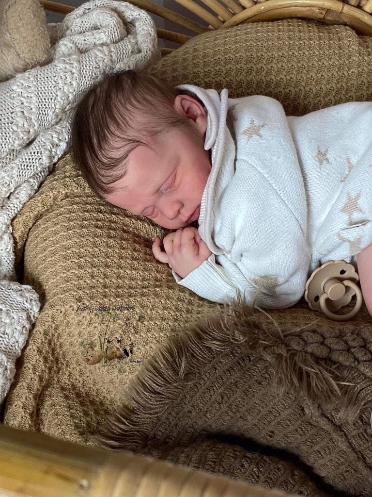 Reborn CHARLEE, Ophalen of Verzenden, Nieuw, Babypop, Levensecht of Reborn