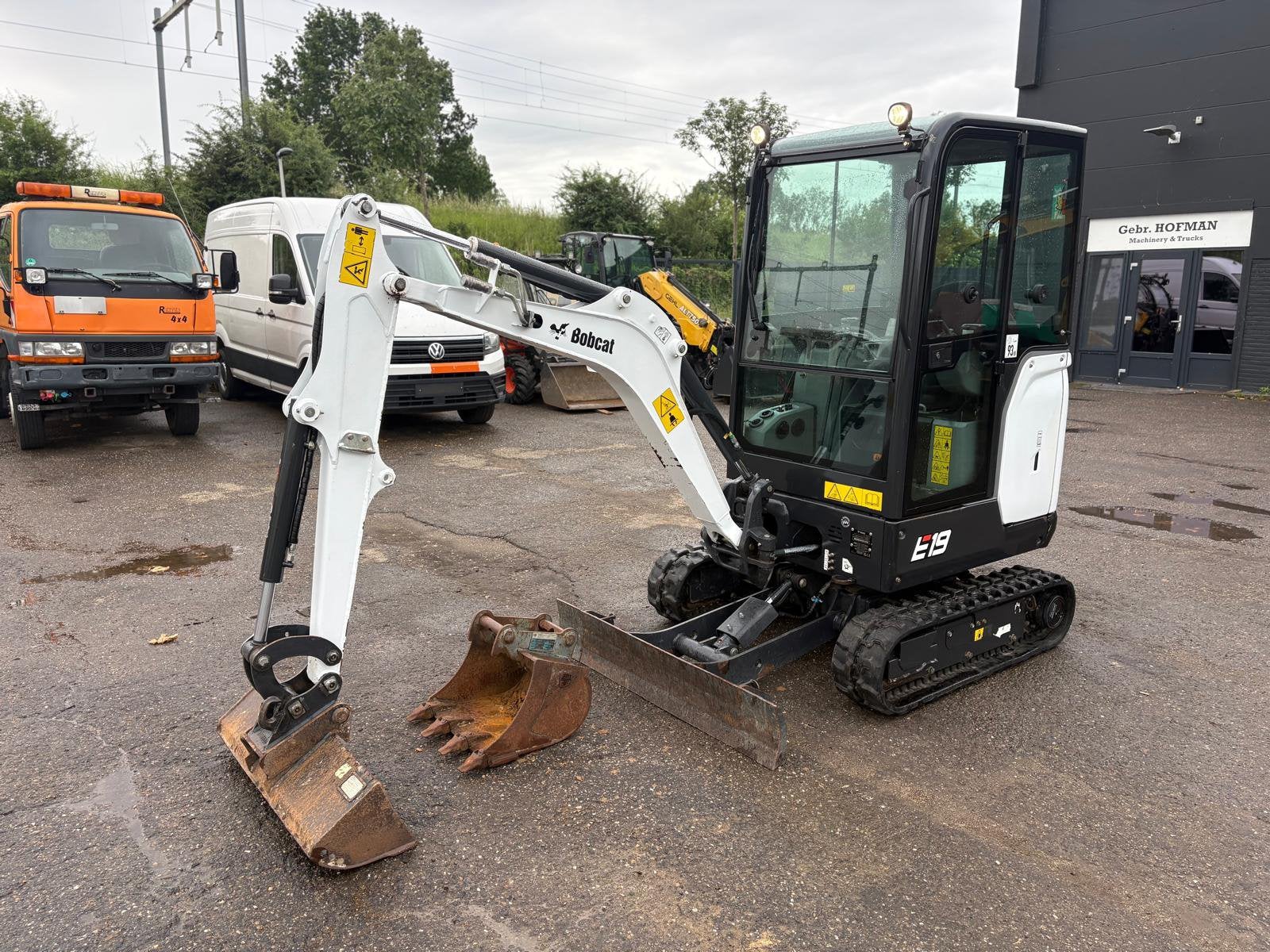 Bobcat E19 Zo goed als nieuw!! Minigraver TOP MACHINE!!!, Ophalen, Graafmachine