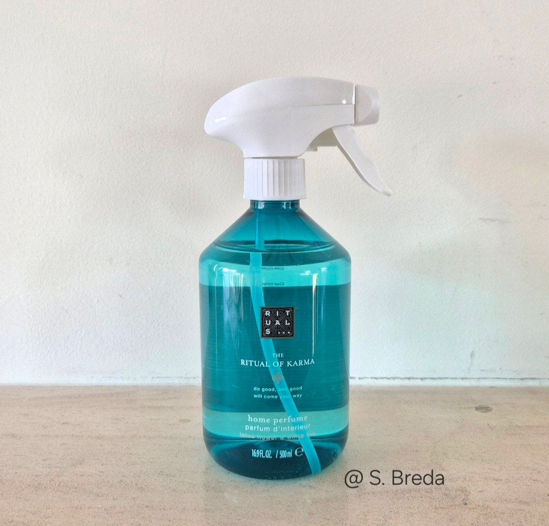 Rituals 500 ml Roomspray | Karma | Home Perfume Huisparfum, Ophalen of Verzenden, Nieuw, Blauw, Kunststof